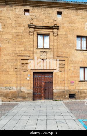 Mirandas Haus (Casa de los Miranda Ocampo), der Palast wurde von Hernando Miranda im Jahr 1552 erbaut und in den späten Jahren des 19. Jahrhunderts wieder aufgebaut Stockfoto