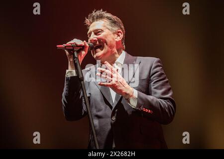 Carpi, Italien. April 2024. Tony Hadley lebt in Carpi. (Foto: Carlo Vergani/Pacific Press) Credit: Pacific Press Media Production Corp./Alamy Live News Stockfoto