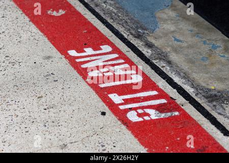 Le Mans, Frankreich. Juni 2023. Pit Lane, Ambiente während des Motorrads 24 Stunden von Le Mans 2024 vom 18. Bis 21. April in Le Mans, Frankreich - Foto Camille Guillaumot/DPPI Credit: DPPI Media/Alamy Live News Stockfoto