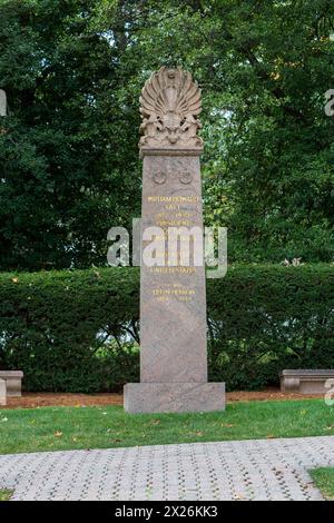Nationalfriedhof Arlington, Virginia.  Denkmal für Präsident William Howard Taft. Stockfoto