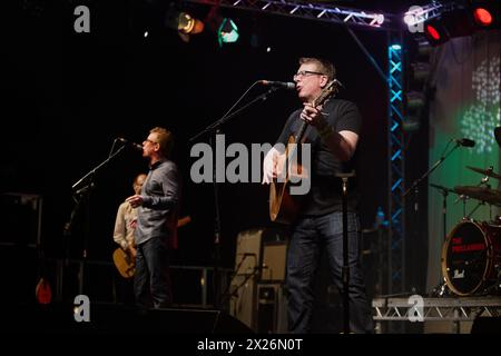 The Proclaimers tritt beim Wickham Festival im August 2012 auf Stockfoto