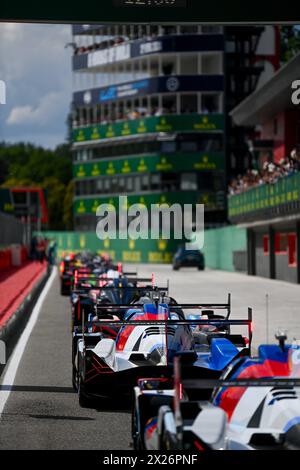 ©PHOTOPQR/OUEST FRANCE/Franck Dubray ; Imola ; 20/04/2024 ; Sport Automobile WEC championnat du Monde d' Endurance sur le Circuit d' Imola en Italie. (Foto Franck Dubray) - Langstreckenrennen - WEC - 6 Stunden des Imola Qualifiyng Race 20. APRIL 2024 Stockfoto