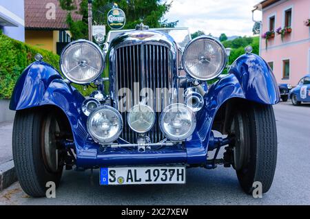 Groebming, österreich, 20. juli 2006, ennstal Classic, Wettbewerb für Oldtimer *** Groebming, österreich, 20. juli 2006, ennstal Classic, wettbewerb für Oldtimer Copyright: xx Stockfoto