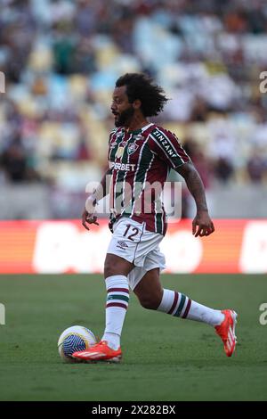 Rio de Janeiro, Brasilien. Dezember 2024. Marcelo of Fluminense, während des Spiels zwischen Fluminense und Vasco da Gama, für die brasilianische Serie A 2024, am 20. April im Maracana Stadium in Rio de Janeiro. Foto: Daniel Castelo Branco/DiaEsportivo/Alamy Live News Credit: DiaEsportivo/Alamy Live News Stockfoto