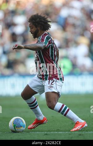 Rio de Janeiro, Brasilien. Dezember 2024. Marcelo of Fluminense, während des Spiels zwischen Fluminense und Vasco da Gama, für die brasilianische Serie A 2024, am 20. April im Maracana Stadium in Rio de Janeiro. Foto: Daniel Castelo Branco/DiaEsportivo/Alamy Live News Credit: DiaEsportivo/Alamy Live News Stockfoto