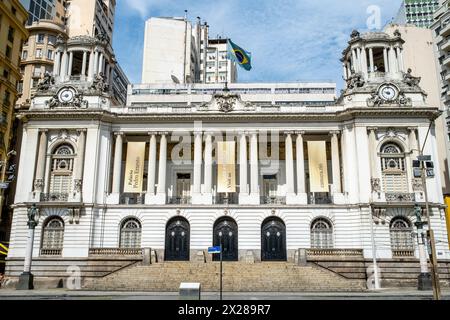 Palacio Pedro Ernesto (Palast Pedro Ernesto), Central District, Rio de Janeiro, Rio de Janeiro State, Brasilien. Stockfoto