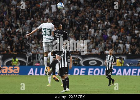 Fortaleza, (CE) 20/04/2024 - Campeonato Brasileiro/Ceará x Goiás - Galhardo durante partida entre Ceará x Goiás disputada na Arena Castelão, em Fortaleza, CE . Partida válida da 1° rodada do Campeonato Brasileiro série B na noite deste sábado (20). Caio Rocha/iShoot (Caio Rocha/iShoot/SPP) Credit: SPP Sport Press Photo. /Alamy Live News Stockfoto