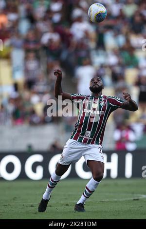 20. April 2024: Maracana Stadium, Rio de Janeiro, Brasilien: Campeonato Brasileiro 2024, Fluminense V Vasco da Gama: Manoel of Fluminense Stockfoto