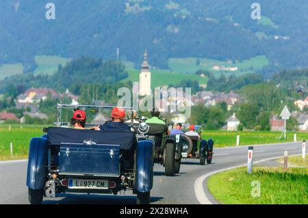 Groebming, österreich, 20. juli 2006, ennstal Classic, Wettbewerb für Oldtimer *** Groebming, österreich, 20. juli 2006, ennstal Classic, wettbewerb für Oldtimer Copyright: xx Stockfoto