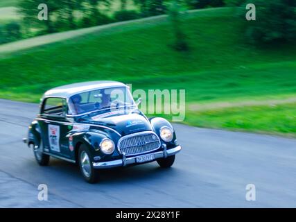 Kainisch, österreich, 20. juli 2006, ennstal Classic, Wettbewerb für Oldtimer, Auto union 1000 s *** kainisch, österreich, 20. juli 2006, ennstal Classic, wettbewerb für Oldtimer, Auto union 1000 s Copyright: xx Stockfoto