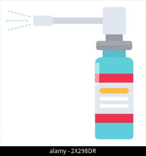 Flaschenspray Medikation Symbol Vektor Stock Vektor