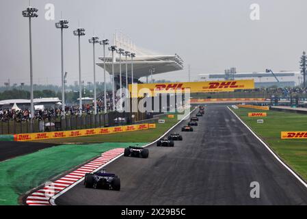 Shanghai, China. April 2024. Alexander Albon (THA) Williams Racing FW46. 21.04.2024. Formel-1-Weltmeisterschaft, Rd 5, Großer Preis Von China, Shanghai, China, Wettkampftag. Das Foto sollte lauten: XPB/Alamy Live News. Stockfoto