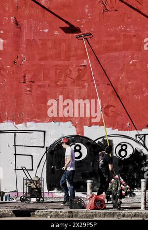 New York, USA. April 2023. Daily Life, New York, USA. Hinweis: Nidpor/Alamy Live News Stockfoto