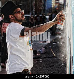 New York, USA. April 2023. Daily Life, New York, USA. Hinweis: Nidpor/Alamy Live News Stockfoto