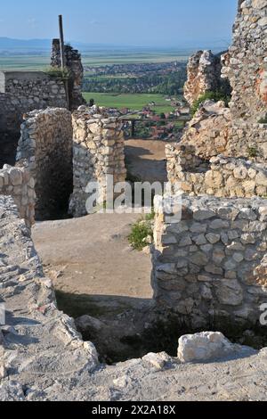 Festung Rasnov, Transsilvanien, Rumänien Stockfoto