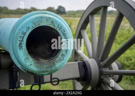 Im Gettysburg National Military Park in Gettysburg, Pennsylvania, USA. Stockfoto