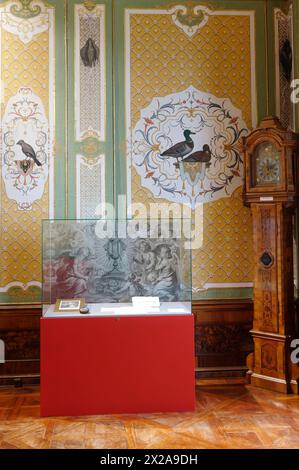 Göttweig, Niederösterreich, Österreich. Museum im Kaiserflügel des Klosters Göttweig Stockfoto