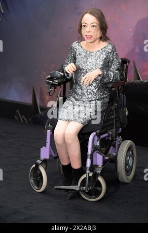 London, Großbritannien. Juni 2023. Im Bild: Liz Carr nimmt an der britischen Premiere von „Netflix The Witcher Season 3“ im Now Building Teil. Quelle: Justin ng/Alamy Live N Stockfoto