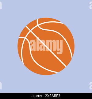 Basketball Sport Vektor Illustration Icon Basketball Vektor Cartoon Stock Vektor