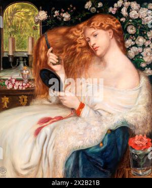 Lady Lilith von Dante Gabriel Rossetti 1867 Stockfoto