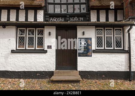 Black Bear Inn. High Street, Sandbach. Stockfoto