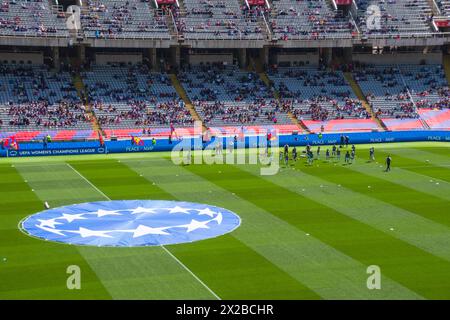 Barcelona - Chelsea Fußballmeisterin der Liga 20/04/2024 Stockfoto