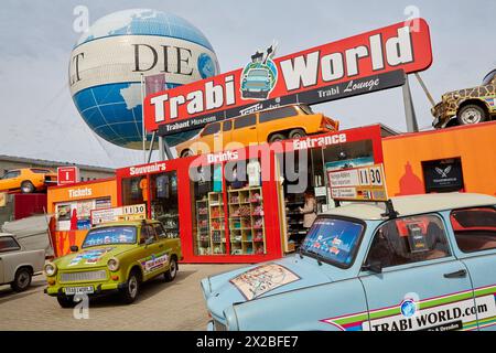 Trabant, Trabi World, Berlin, Deutschland Stockfoto