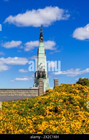 WW1 Battle Memorial, Port Stanley, Falklandinseln, Großbritannien Stockfoto