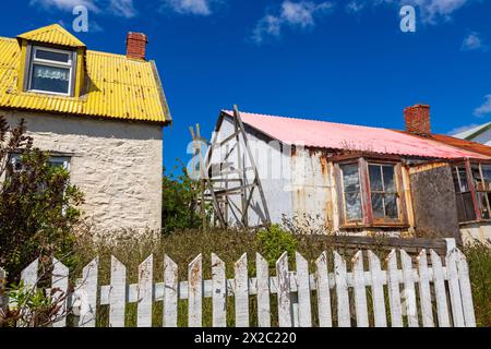 Ferienhaus in Port Stanley, Falklandinseln, Großbritannien Stockfoto