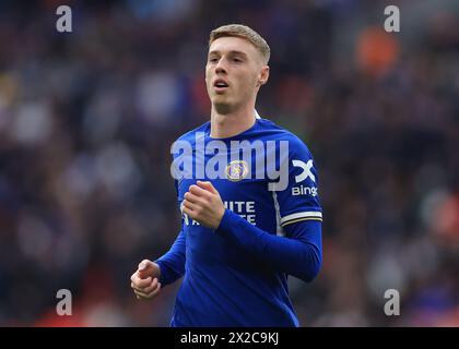 London, Großbritannien. April 2024. Cole Palmer aus Chelsea während des FA Cup Spiels im Wembley Stadium, London. Der Bildnachweis sollte lauten: Paul Terry/Sportimage Credit: Sportimage Ltd/Alamy Live News Stockfoto