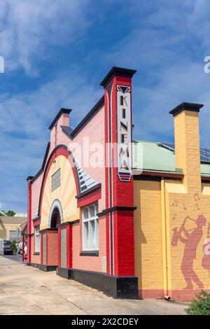 1920er Jahre Narooma Kinema, Campbell Street, Narooma, New South Wales, Australien Stockfoto