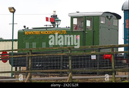 Rowntree Mackintosh Ltd Motor Nr. 3 bei DVLR - Murton Village, City of York, North Yorkshire, England, YO19 5UF Stockfoto