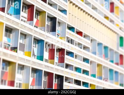 Berlin, Westend, Corbusierhaus, Illustr. Stockfoto