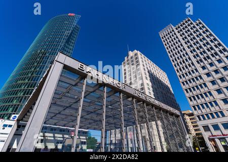 Potsdamer Platz, ein öffentlicher Platz in Berlin Stockfoto