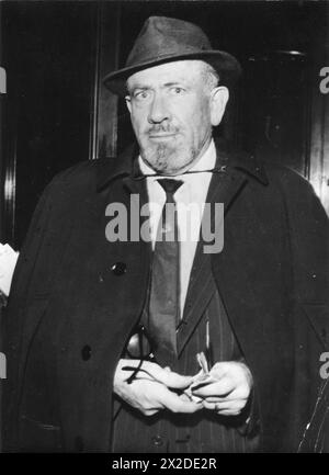 Steinbeck, John Ernst, 27.2.1902 - 20.12.1968, amerikanischer Schriftsteller, 22.2,1962, ADDITIONAL-RIGHTS-CLEARANCE-INFO-NOT-AVAILABLE Stockfoto