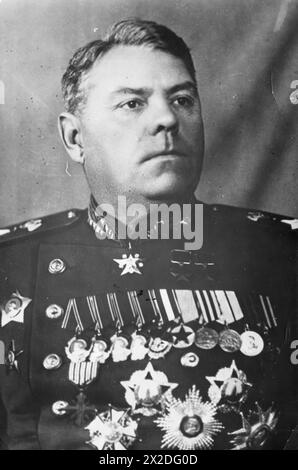 Wassilevski, Aleksandr Michailowitsch, 30.9.1895–5.12.1977, sowjetischer Marschall, um 1960, ADDITIONAL-RIGHTS-CLEARANCE-INFO-NOT-AVAILABLE Stockfoto