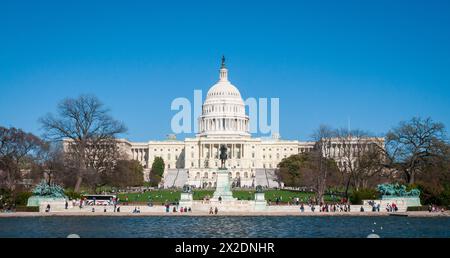 Das Ulysses S. Grant Memorial Monument zu Ehren des amerikanischen Bürgerkriegs-Generals und des 18. Präsidenten der Vereinigten Staaten Stockfoto