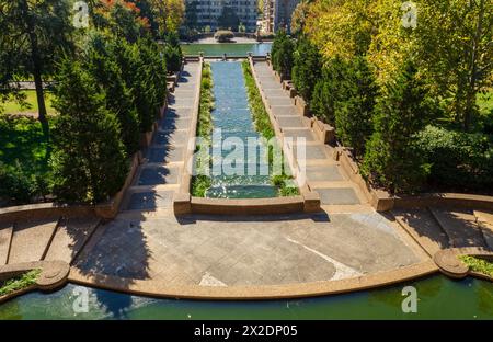 Meridian Hill Park, Malcolm X Park, Washington D.C., USA Stockfoto