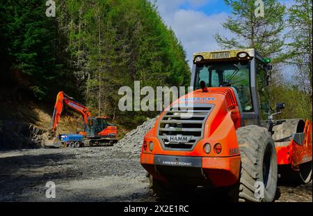 Forstbetriebe in South Gwynedd Wales UK Stockfoto