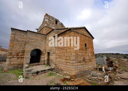 vorromanische Kirche Santa Maria de Melque, Toledo, Spanien Stockfoto