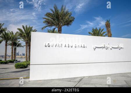 Geografie / Reise, Vereinigte Arabische Emirate, Abu Dhabi, Louvre Abu Dhabi, ADDITIONAL-RIGHTS-CLEARANCE-INFO-NOT-AVAILABLE Stockfoto