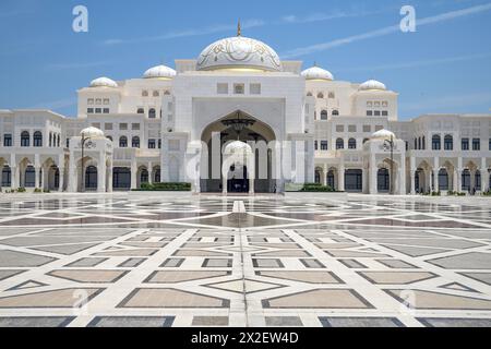 Geografie / Reisen, Vereinigte Arabische Emirate, Abu Dhabi, Qasr al Watan, Präsidentenpalast, ADDITIONAL-RIGHTS-CLEARANCE-INFO-NOT-AVAILABLE Stockfoto