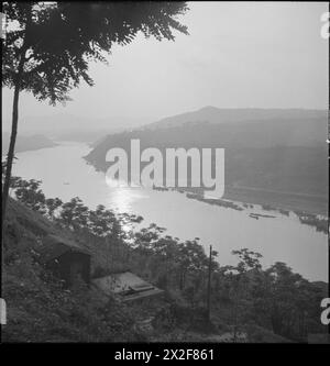 Schwarzweiß-Foto von Cecil Beaton von seiner Reise durch Indien, Birma und China 1943-1944, die Menschen, Architektur, und Landschaften. Stockfoto