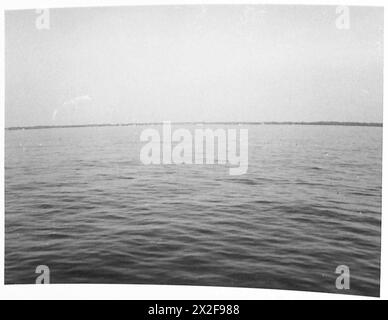 CAMOUFLAGE - Blick auf die Küste von Harwich bis zur Southwold British Army Stockfoto