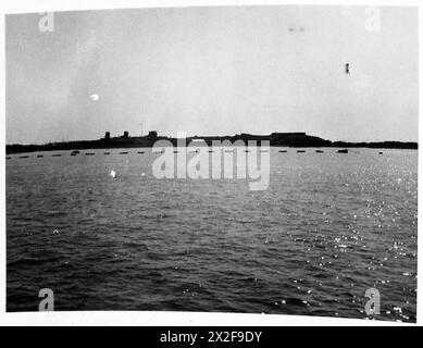 CAMOUFLAGE - Blick auf die Küste von Harwich bis zur Southwold British Army Stockfoto