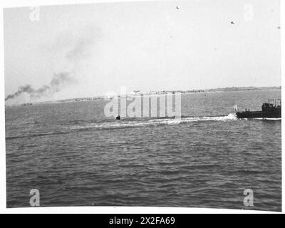 CAMOUFLAGE - Blick auf die Küste von Harwich bis zur Southwold British Army Stockfoto