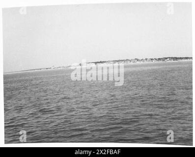 CAMOUFLAGE - Blick auf die Küste von Harwich bis zur Southwold British Army Stockfoto