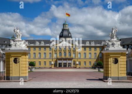 Geographie / Reise, Deutschland, Baden-Württemberg, Schloss Karlsruhe, Karlsruhe, ADDITIONAL-RIGHTS-CLEARANCE-INFO-NOT-AVAILABLE Stockfoto