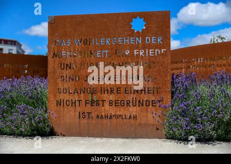 Geographie / Reise, Deutschland, Baden-Wuerttemberg, Karlsruhe, Garten der Religion im Stadtpark, ADDITIONAL-RIGHTS-CLEARANCE-INFO-NOT-AVAILABLE Stockfoto