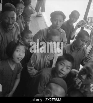Schwarzweiß-Foto von Cecil Beaton von seiner Reise durch Indien, Birma und China 1943-1944, die Menschen, Landschaften, und kulturelles Leben. Stockfoto